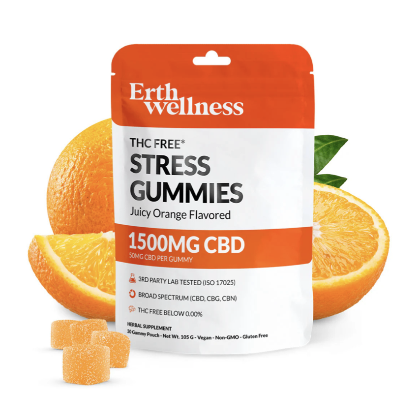 Erth Wellness CBD, CNG, CBN / Juicy Orange 1500mg CBD